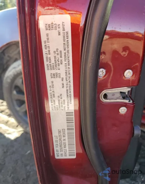 2024 Ram 2500 Big Horn из США, поврежденный, VIN 3C6UR5DL5RG357067